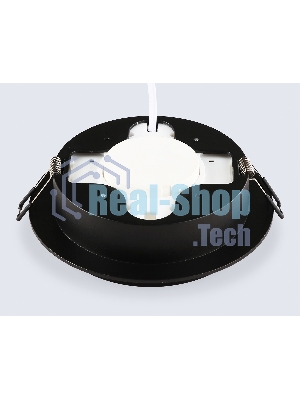 Светильник встраиваемый TU5015 BK черный IP20 GX70 D150*45