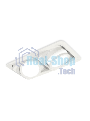 Комплект встраиваемого поворотного светильника Ambrella light XC7663081 SWH/FR белый песок/белый матовый MR16 GU5.3 (C7663, N7120)
