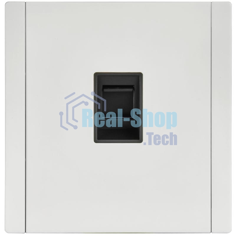 Розетка IEK FORTE&PIANO Металл Белый комп. RJ45 кат.6 FP231M