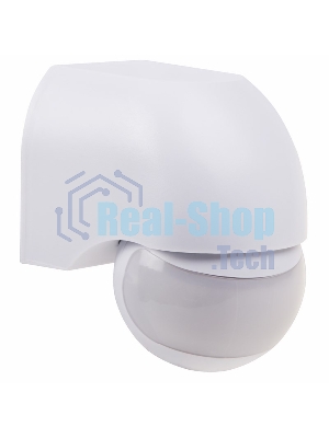 Датчик движения Rexant настенный ДДС 03, 180°, 1200 Вт, 10-2000 Лк, 12 м, 10-420 сек. IP44