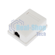 Рoзетка компьютерная внешняя Rexant 1-порт RJ-45 (8P8C), FTP экранированная, категория 6