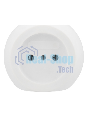 Набор тройников электрических Rexant Шар, 6 А, белый (2 шт./уп.)