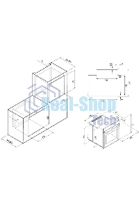 Электрический духовой шкаф Krona CORRENTE 45 WH, встраиваемый