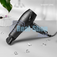 Фен для волос Galaxy Line GL 4341, коричневый, 2400Вт, 2 скорости потока воздуха, 3 температурных режима, функция 