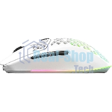 Мышь беспроводная Steelseries Aerox 3 белый оптическая (18000dpi) BT/Radio USB