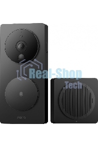 Видеодомофон Aqara Smart Video Doorbell G4, в составе комплекта модели SVD-KIT1 с повторителем Chime Repeater модели SVD-C04