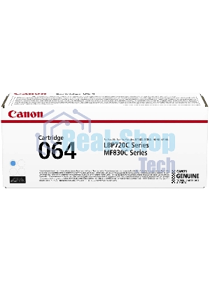 Картридж лазерный Canon CRG 064 C (4935C001) синий (5000 стр.) для Canon MF832Cdw