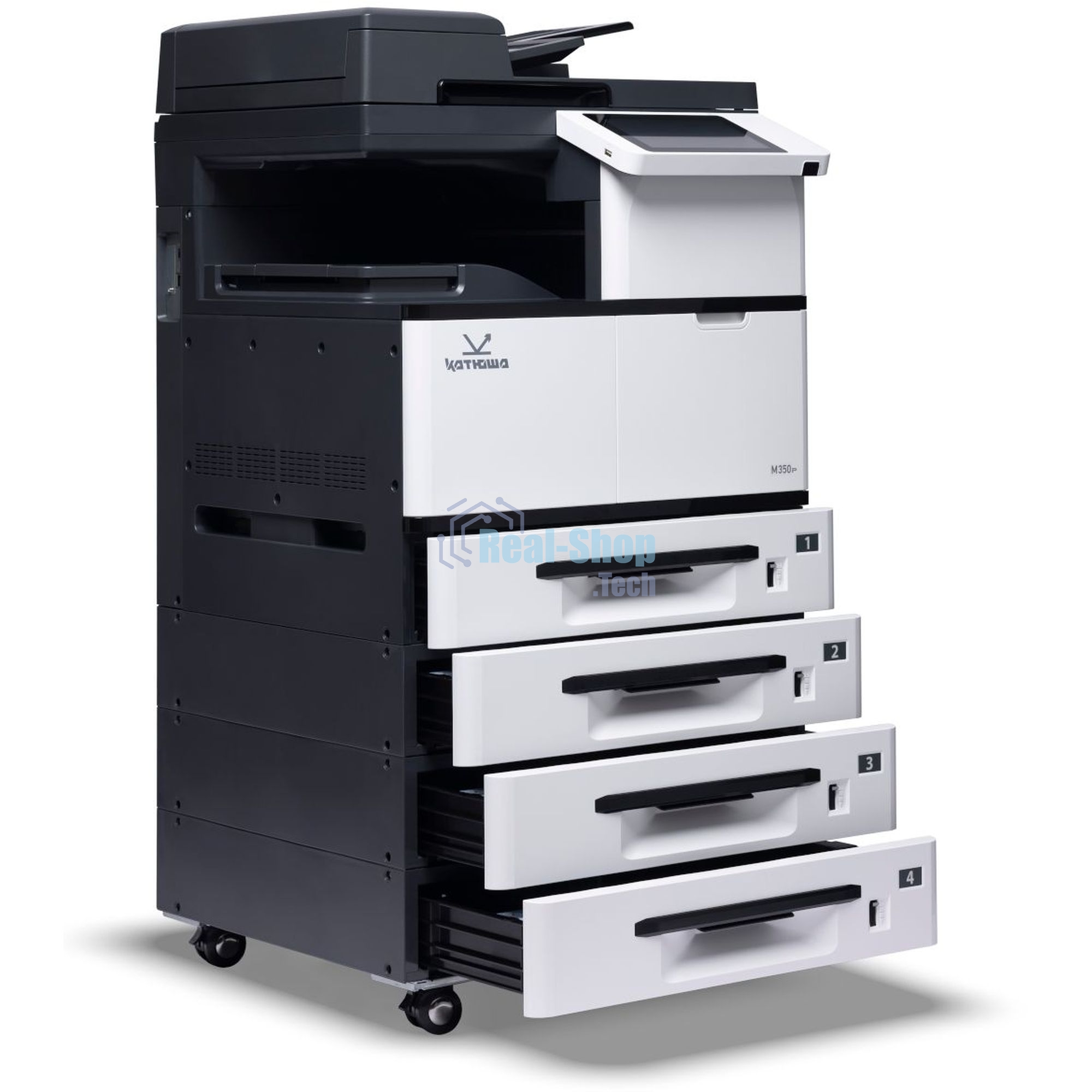 МФУ лазерное Катюша M350p, A3, ч/б печ. до 50 стр/мин., скан. до 60 стр/мин., 1200 x 1200 dpi (печать) 600x600 dpi (скан.), Ethernet, USB - российская сборка
