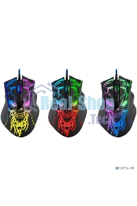 Мышь проводная Defender Bulletstorm GM-928 черный, 7200 dpi, USB, кнопки - 7