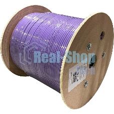 Кабель информационный Lanmaster TWT-5EFTP-NGLS cat.5e FTP 4 пары 24AWG нг(А)-LS внутренний 305м фиолетовый