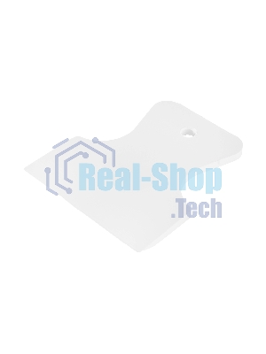 Шпатель Сибртех белая резина, 80 мм