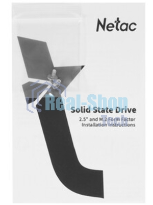 Накопитель SSD Netac N535N, 512Gb, M.2 2280, SATA-III, R/W 540/490