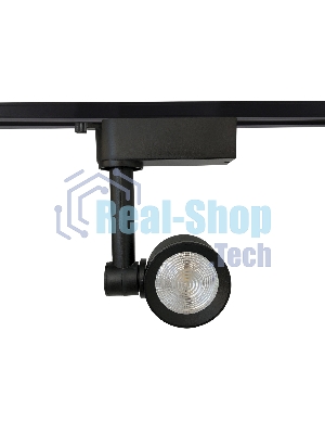 Трековый однофазный светодиодный светильник Ambrella light GL6392 BK черный LED 12W 4200K 24°
