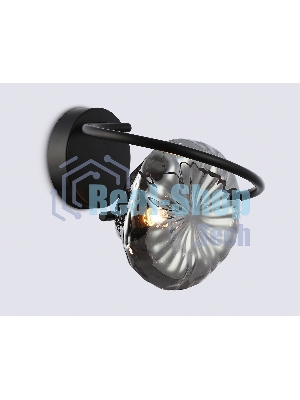 Светильник Ambrella light LH15005 BK/SM черный/дымчатый G9 max 40W 195*210*170