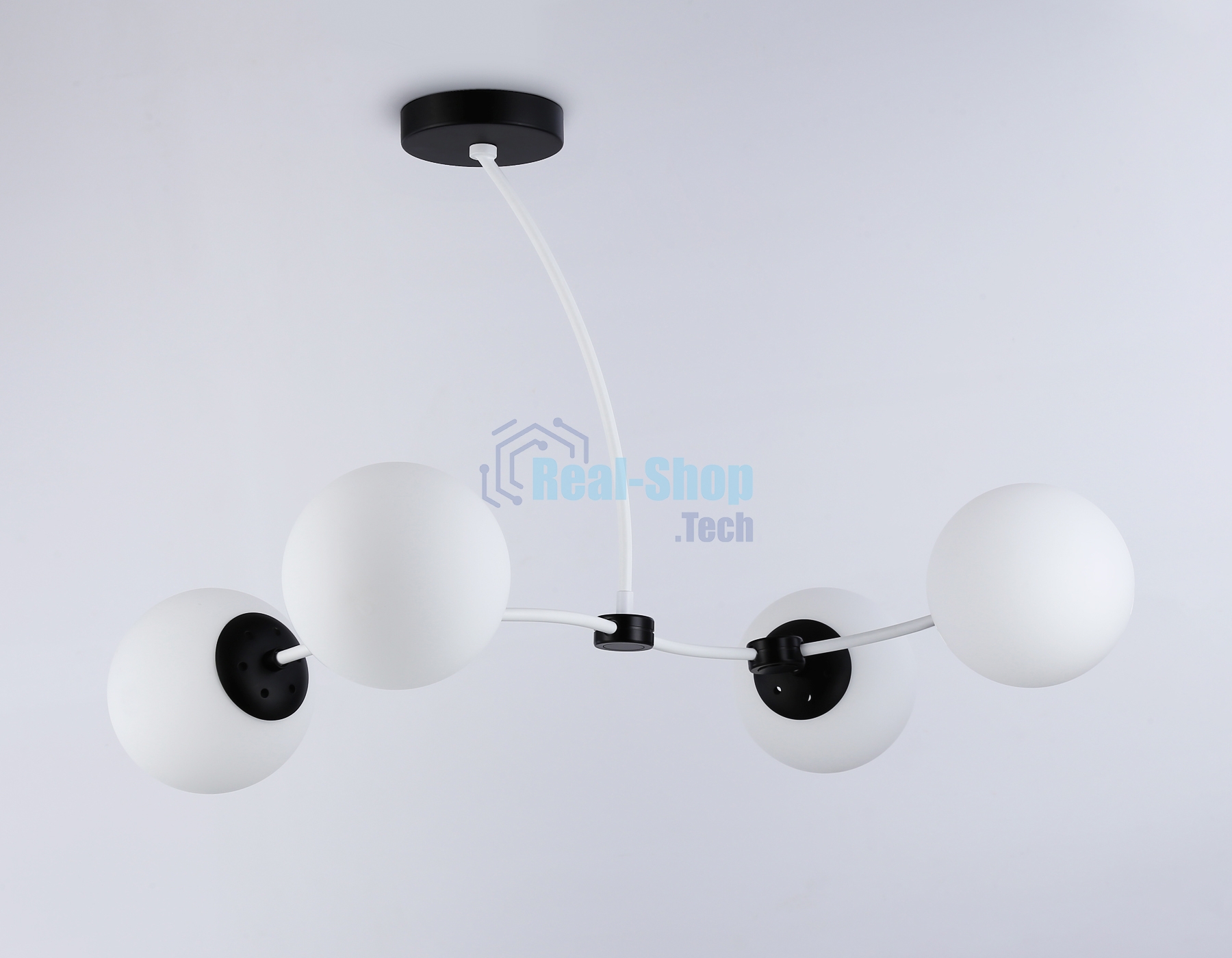 Светитльник Ambrella Light TR2542/4 WH/BK белый/черный E27/4 max 60W 700*450*450