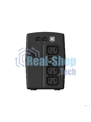 Источник бесперебойного питания CBR QUANTUM QTM-650C / 650 ВА / 360 Вт / 4xIEC 320 C13
