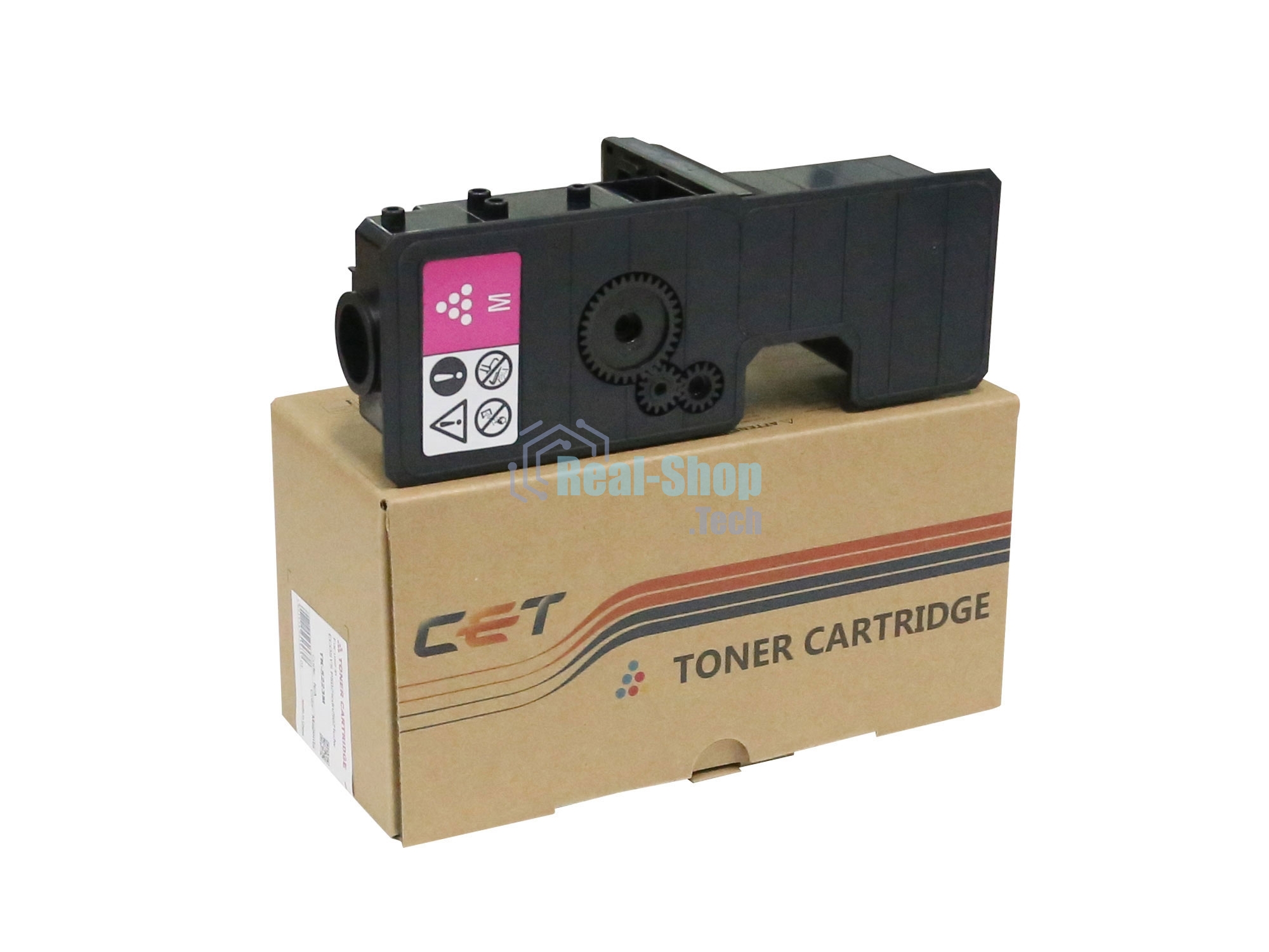 Картридж лазерный CET (PK208) TK-5240M для Kyocera ECOSYS P5026cdn/M5526cdn Magenta, 45г, 3000 стр.