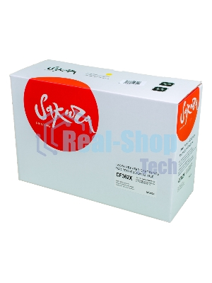 Картридж лазерный Sakura CF362X для HP Color LaserJet Enterprise M553n/553X/553dn HP Color LaserJet Enterprise M552dn, желтый, 9500 к.