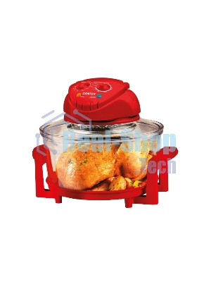 Аэрогриль Centek Ct-1456 красный, 1400 Вт, 12 л, механическое управление, 0 программ