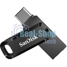 Флешка USB Sandisk 128Gb Ultra Dual Go SDDDC3-128G-G46 USB3.1 черный