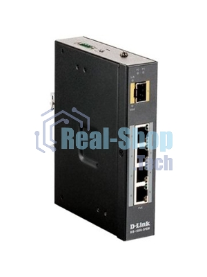Коммутатор D-Link DIS-100G-5PSW/A1A Промышленный неуправляемый коммутатор с 4 портами 10/100/1000Base-T, 1 портом 1000Base-X SFP, функцией энергосбере