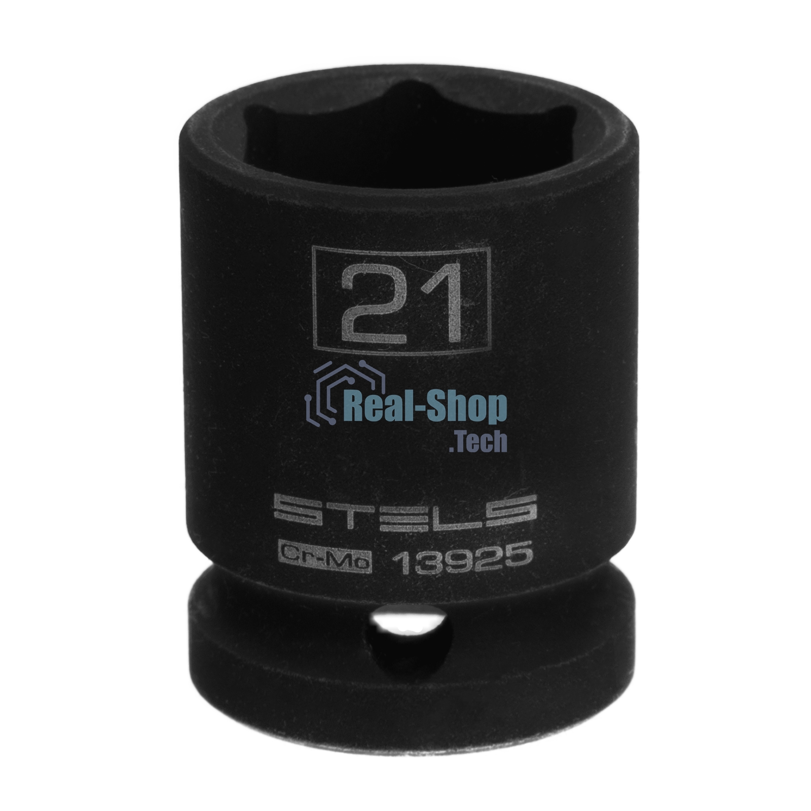 Головка ударная шестигранная, 21 мм, 1/2