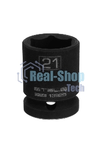 Головка ударная шестигранная, 21 мм, 1/2