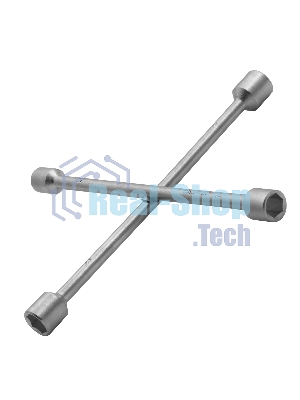Ключ-крест баллонный Сибртех, 17 х 19 х 21 х 22 мм, толщина 14 мм