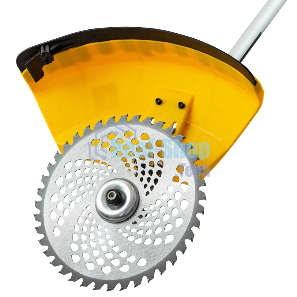 Триммер бензиновый Denzel DGT-52-PRO, анти-вибро, 52 см3, неразъем, состоит из 2 частей