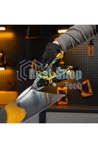 Ножницы по металлу Denzel, 315мм, прямой проходной рез,сталь-CrMo, трехкомп.рук-ки