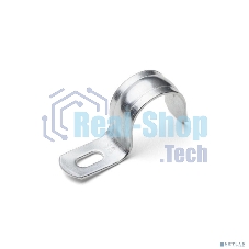Скоба крепежная однолапковая Fortisflex СМО d19-20мм метал. оцинк. (уп.100шт)