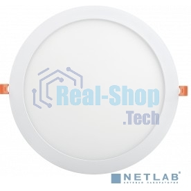 Светильник LED ДВО 1610 24Вт 6500К IP20 круг белый ИЭК LDVO0-1610-1-24-6500-K01