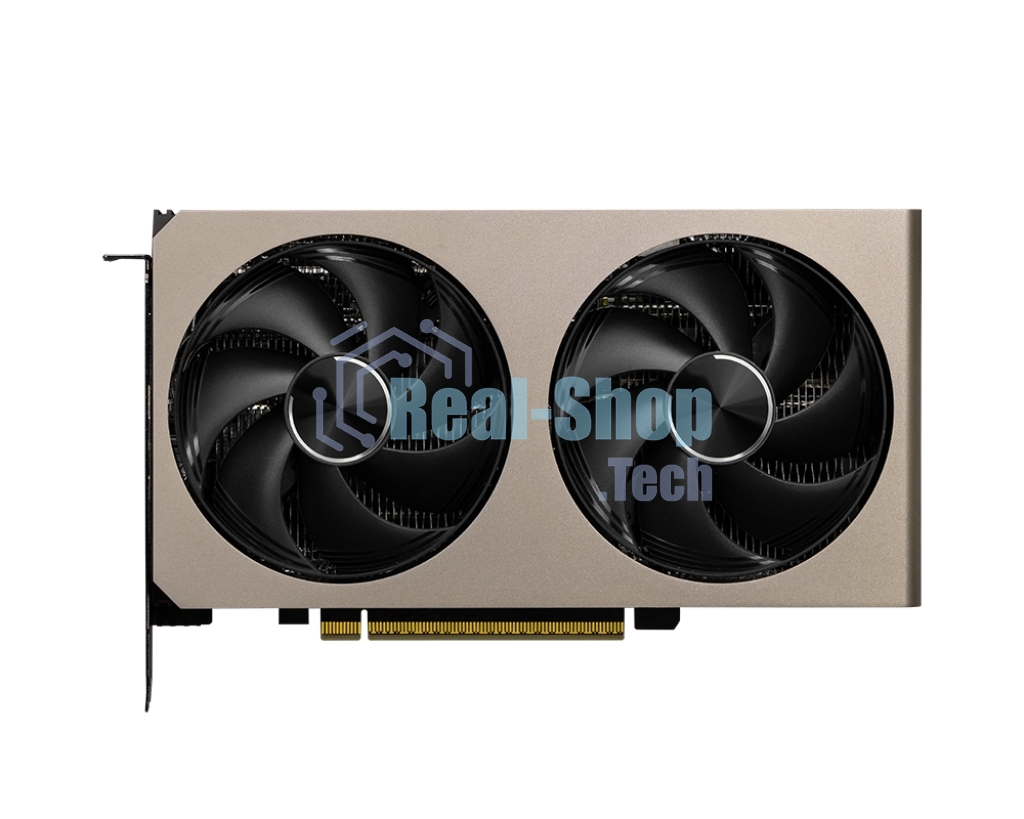 Видеокарта MSI RTX 5060 TI 8G INSPIRE 2X, NVIDIA RTX 5060 Ti, 8 ГБ GDDR7, 128 бит, PCI-e 5.0, 1xHDMI, 3xDP, 2587 МГц