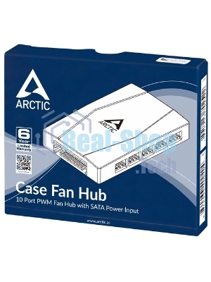 Хаб для 10 вентиляторов корпуса ПК Arctic Case Fan Hub 10 PWM Fan (ACFAN00175A) (702522)
