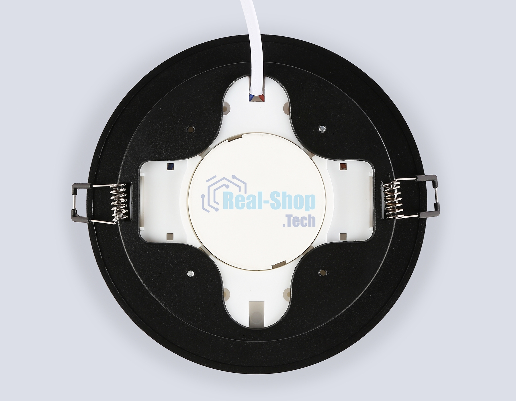Светильник встраиваемый TU5015 BK черный IP20 GX70 D150*45