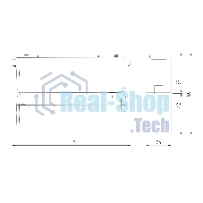 Трековый светильник Flat Magnetic 5W 4000K Unity (чёрный) 85092/01
