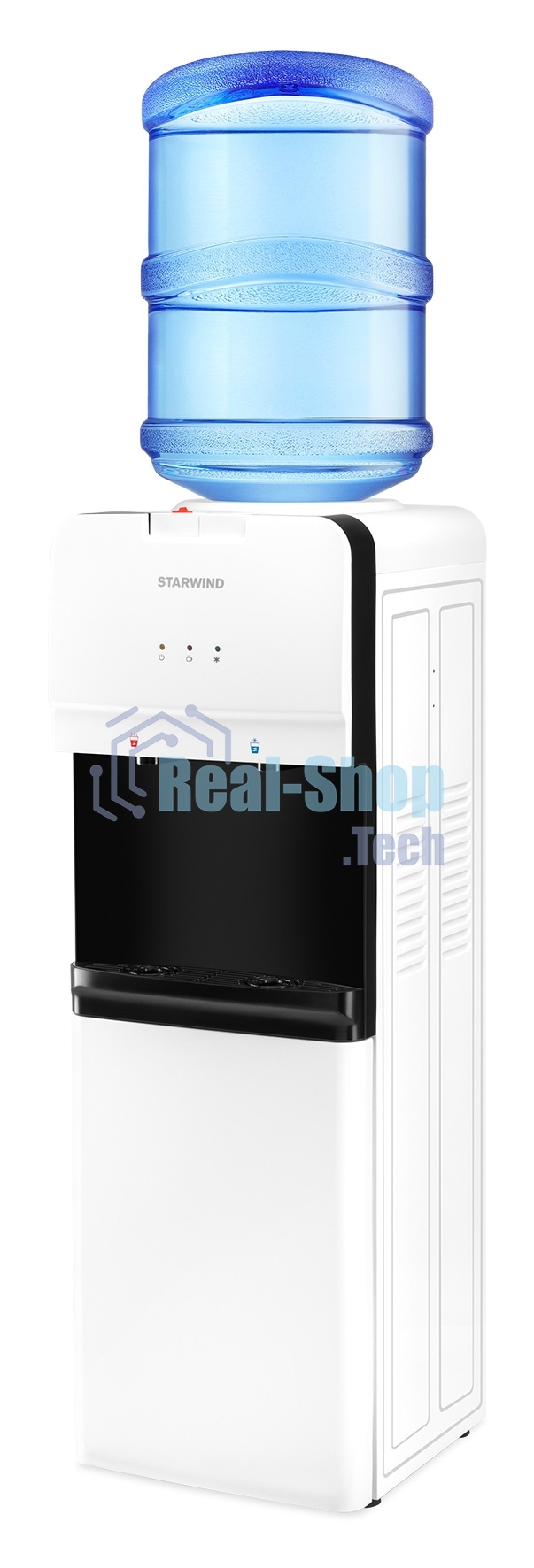 Кулер для воды Starwind SW-1005EW, верхняя загрузка, нагрев 95 °С, охлаждение 10 °С, белый