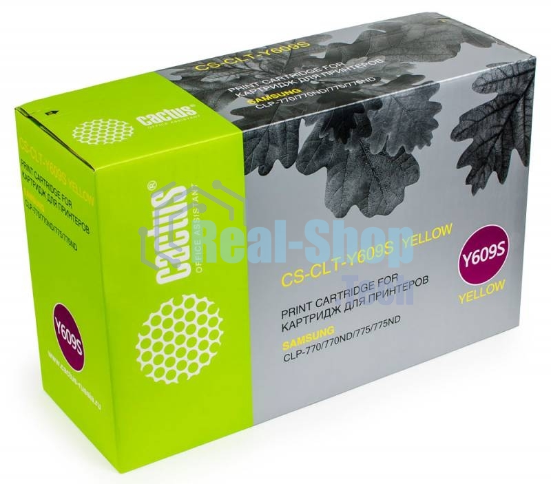 Картридж лазерный Cactus CS-CLT-Y609S желтый (7000 стр.) для Samsung CLP 770/770ND/775/775ND