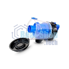 Пылесос Ginzzu VS420, 1700/275 Вт., без мешка, циклонный фильтр, черный/синий