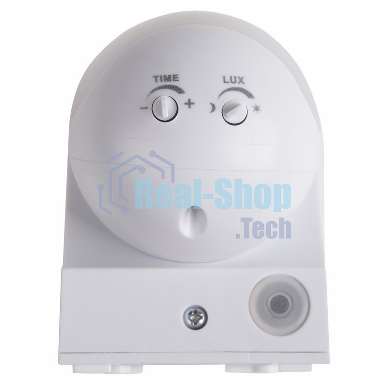 Датчик движения Rexant настенный ДДС 03, 180°, 1200 Вт, 10-2000 Лк, 12 м, 10-420 сек. IP44