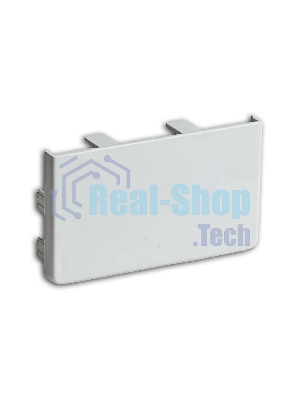 Заглушка для РКК-100х60 и 100х40 (белая) ЗГЛ-100х60 Рувинил