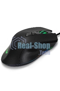 Мышь проводная Crown CMGM-903 черный, 7000 dpi, USB, кнопки - 7