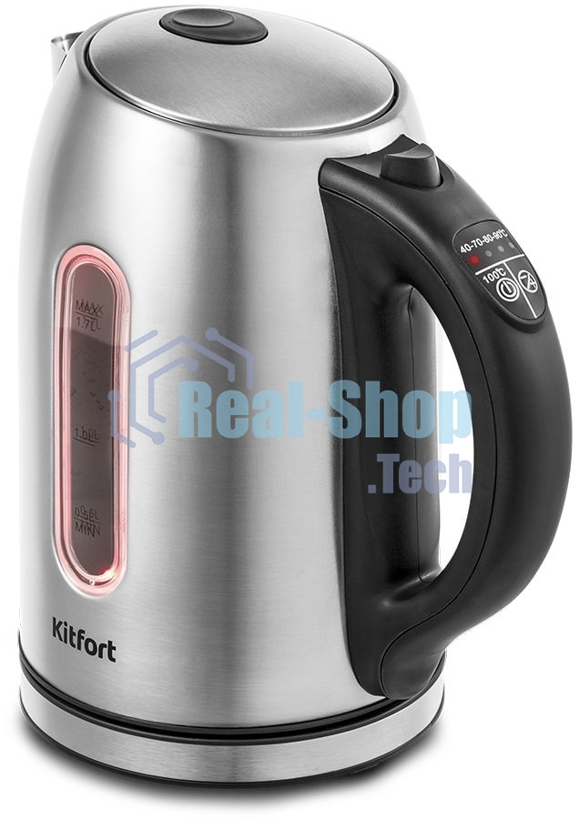 Чайник электрический Kitfort КТ-6106 Мощность 1850–2200 Вт.Емкость 1,7 л.Режимы нагрева от 40 до 90 °С