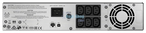 Источник бесперебойного питания APC Smart-UPS C SMC2000I-2U/2000 ВА/1300 Вт/6xIEC320 С13