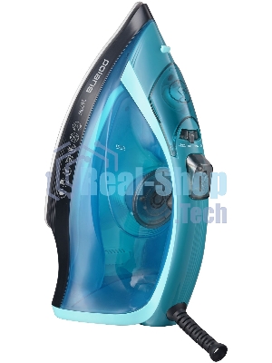 Утюг Polaris PIR2668AK бирюзовый/черный, 2600 Вт, 50 г/мин, 190 г/мин, 350 мл