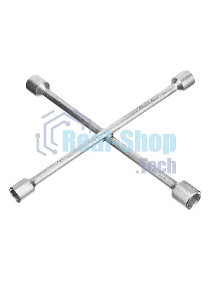 Ключ-крест баллонный Сибртех, 17 х 19 х 21 х 22 мм, толщина 14 мм