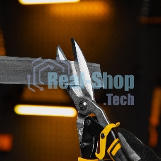 Ножницы по металлу Denzel, 315мм, прямой проходной рез,сталь-CrMo, трехкомп.рук-ки