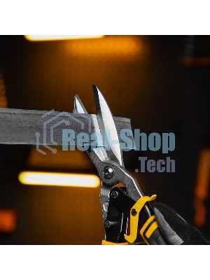 Ножницы по металлу Denzel, 315мм, прямой проходной рез,сталь-CrMo, трехкомп.рук-ки