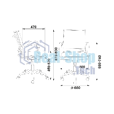 Кресло руководителя Бюрократ CH-993-Low/orange оранжевый, низкая спинка, искусственная кожа, крестовина хромированная
