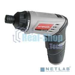 Отвертка ИНТЕРСКОЛ ОА-3,6Ф, Аккумуляторная, Кейс